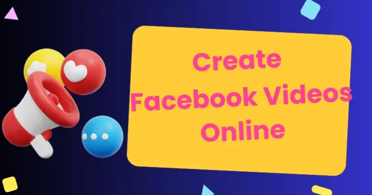 Create Facebook Videos Online – Free Video Maker & Editor